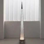 Nodric Design Living Room Creative  Atmosphere Led Floor Lamp Art Decoration Pyramid Floor Light