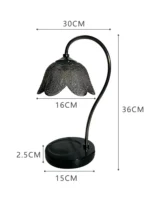Girl Room Decor Items Heat for Aromatherapy Candle Lamp Desk Table Light - Image 6