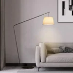 Nodric Home Decoration Vertical Floor Lamp Minimalist Corner Fishing Black Floor Lamp Living Room Hotel - Image 5