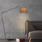 Nodric Home Decoration Vertical Floor Lamp Minimalist Corner Fishing Black Floor Lamp Living Room Hotel - Image 4