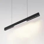 Hot Selling Home Office LED Linear Pendant Light Surface Mounted Adjustable Height Long Strip Hanging Light