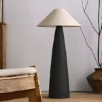 High Quality Simple Large Ceramic Floor Lamp for Bedside Bedroom Study Designer Floor Lamp - Image 2