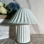 Cordless Ceramic Table Lamp Mini Desk Lamp Rechargeable for Party Deco - Image 3