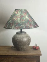 High Quality Home Decorative Handmade Ceramic Desk Lamp Creative Hotel Bedroom Bedside Table Lamp Fabric Lampshade - Image 4