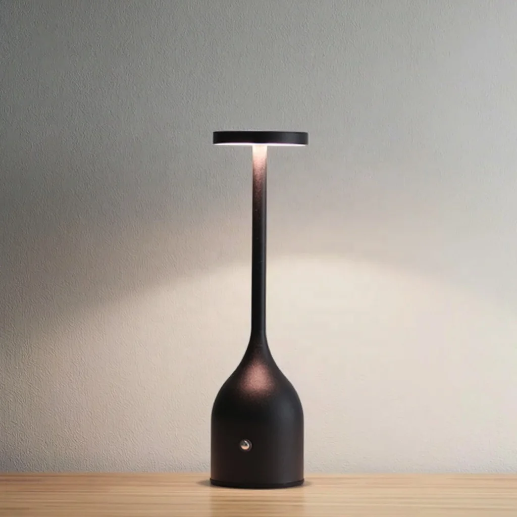 Hbceaa5e601bc4612ae675b60daa3d05fZ.webp Hot Selling Cordless Table Lamp Hotel Restaurant Decor Portable Battery Touch LED Table Lamp - Image 1