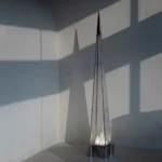 Nodric Design Living Room Creative  Atmosphere Led Floor Lamp Art Decoration Pyramid Floor Light - Image 5