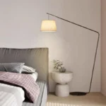 Nodric Home Decoration Vertical Floor Lamp Minimalist Corner Fishing Black Floor Lamp Living Room Hotel - Image 6