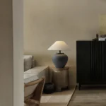 Creative Retro Ceramic Body Fabric Lampshade Decorative Ceramic Table Lamp Bedroom Bedside Desk Lamp - Image 6