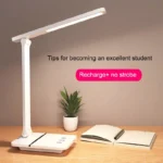 Smart LED Table Lamp With Eye-Protection Foldable Timed Setting Minimalist Design Touch Control LED Lamp for Desk Study Working - Image 6