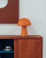 Modern Luxurious Glass Mushroom Table Lamp Home Decoration Bedroom Living Room Simple Bedside Desk Lamp - Image 4