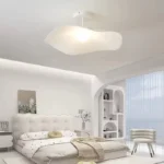 Modern Living Room Decorative Lotus Leaf Ceiling Light Creative Fabric Ceiling Lamp for Hotel Reading Room - Image 4