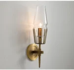 Hotel Decorative Accessories Crystal Glass Bedside Designer Nordic Aisle Corridor Wall Lamp - Image 5