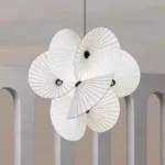 Nordic Designer Umbrella Pendant Light Creative Fabric Ceiling Hanging Light for Hotel Living Room Decor - Image 2