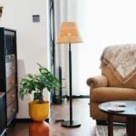New Arrival Wabi Sabi Style Rattan Floor Lamp Hotel Living Room Bedside Standing Bamboo Woven Floor Lamp - Image 2