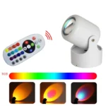 Christmas Gifts 2025 RGB Wall Decoration Lamp Mini LED Projector Lamp - Image 3