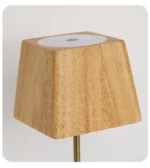 Hot Sale Minimalist Home Decor Dimmable Rechargeable Table Lamp for Restaurant Hotel Cordless Table Lamp - Image 6