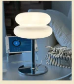 Modern Hotel Bedroom Bedside Decorative Table Lamp Nordic Design Coloful Glass Table Lamp - Image 5