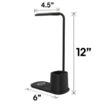 2025 New Hot Products Living Room Lamp 10W Fast Wireless Charger Station Lamp Flexible Table Lamp for Restaurant - Image 4