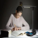 Folding 4 in 1 Wireless Charging LED Desk Lamp Detachable Night Lamp Eye Protection Adjustable Luminosity for Smart Phones - Image 6