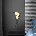 Modern Office Furniture Ideas Bedroom Bedside Decoration Geometric Table Lamp - Image 3
