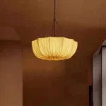 Vintage Style Umbrella Fabric Chandelier Creative French Pendant Light for Hotel Living Room Island Villa Decor - Image 3