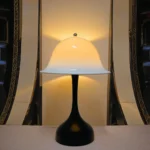 Vintage Modern Design Touch Sensor Dimmer LED Battery Operated Rechargeable Cordless Table Lamp Lights Restaurant Bar Use