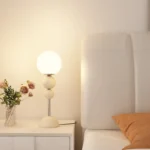 Bedroom Bedside Antique Decor Side LED Table Lamp Nordic Warm Light Luxury - Image 5