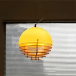 New Luxury Sunset Orange Atmosphere Chandelier for Restaurant Cafe Living Room Decor Pendant Lights