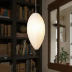 Factory Wholesale Wabi Sabi Style Handmade Paper Lamp Retro Chandelier for Restaurant bar Lantern Paper Pendant Lamp - Image 3