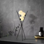Modern Office Furniture Ideas Bedroom Bedside Decoration Geometric Table Lamp