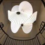 Nordic Designer Umbrella Pendant Light Creative Fabric Ceiling Hanging Light for Hotel Living Room Decor - Image 5
