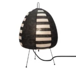 Home Decor Rice Paper Table Lamp Creative Colorful Paper Lantern Lamp for Hotel Living Room Bedside Lamp