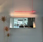 Nodric Designer Long Strip Led Glass Pendant Lamp Modern Creatrive Living Room Hanging Lights - Image 4