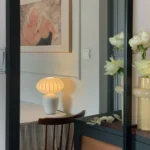 Modern Cute Ceramic Table Lamp with Fabric Lampshade Hotel Bedroom Bedside Desk Lamp Gift Decorative Lamp - Image 6