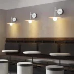 Indoor Decoration Round Wall Light Vintage Simple Design Living Room Staircase Wall Lamp Ceiling Light - Image 6
