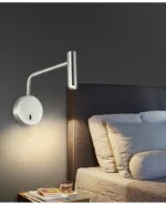 European Wall Lights 3D Metal Wall Art Decor with LED Lights Rotating Design Wall Lamp - Image 6
