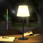 New LED Battery Rechargeable Table Lamp Portable Camping Lamp Modern Colour Changing Bar RGB Table Lamp - Image 4