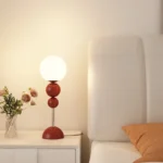 Bedroom Bedside Antique Decor Side LED Table Lamp Nordic Warm Light Luxury - Image 3