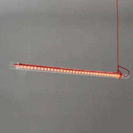 Nodric Designer Long Strip Led Glass Pendant Lamp Modern Creatrive Living Room Hanging Lights