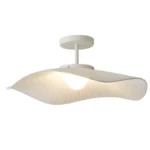 Modern Living Room Decorative Lotus Leaf Ceiling Light Creative Fabric Ceiling Lamp for Hotel Reading Room - Image 6