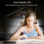 Aluminum Alloy Folding Wireless Charging Desk Lamp Study Table Lamp With USB Charging Port Auto Timer Eye-Caring LED Lamps - Image 6
