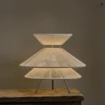 New Arrival Art Decorative Hemp Rope Table Lamp Vintage Bedroom Sofa Side Handmade Table Lamp - Image 2