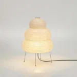 New Creative Handmade Rice Paper Lampshade  Table Lamp Decoration Floor Lamp Metal Bracket Lantern Lamp - Image 4