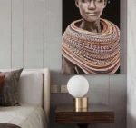New Luxury Golden Glass Ball Table Lamp Nordic Creative Living Room Bedroom Bedside Table Lamp - Image 5