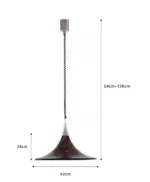 Hanging Chain Lamps for Hotel Hall Castle Lobby Bedroom Kitchen Island Pendant Lamps - Image 6