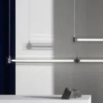 LED Pendant Light Long Tube Lamp Chandelier Ceiling Light for Kitchen Island