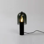 Modern Luxury Decoration Reading Glass Table Lamp Living Room Hotel Bedside Minimalist Desk Lamp Black - Image 3