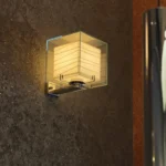 HOt Selling Square Paper LED Wall Lights Hotels Bedroom Ambient Wall Lamp for Home Decor - Image 6