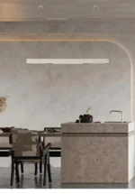 Customized Commercial Linear Hanging Light Home Decorative Supermarket Office Aluminum Pendant Lamp - Image 4
