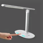 Folding 4 in 1 Wireless Charging LED Desk Lamp Detachable Night Lamp Eye Protection Adjustable Luminosity for Smart Phones - Image 4